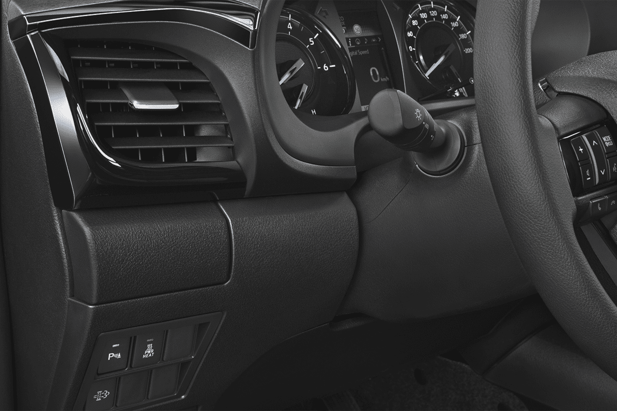 Lüftung eines Toyota Hilux