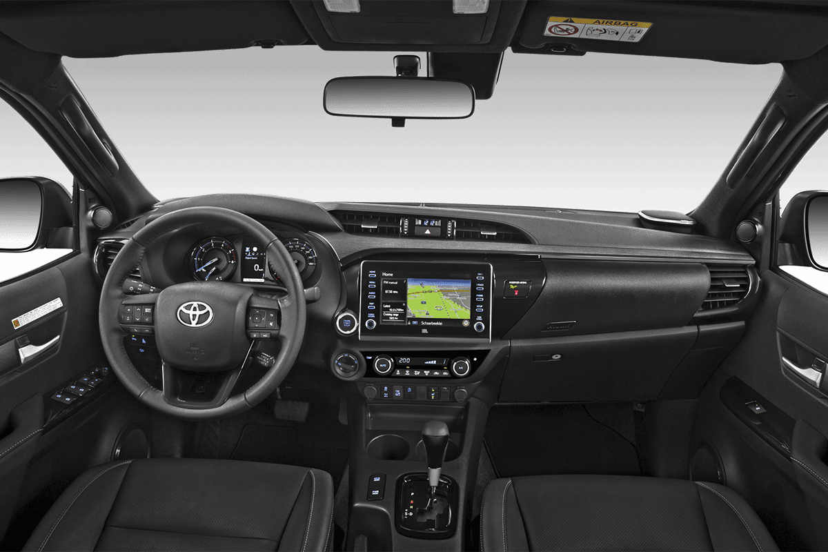 Armaturenbrett eines Toyota Hilux