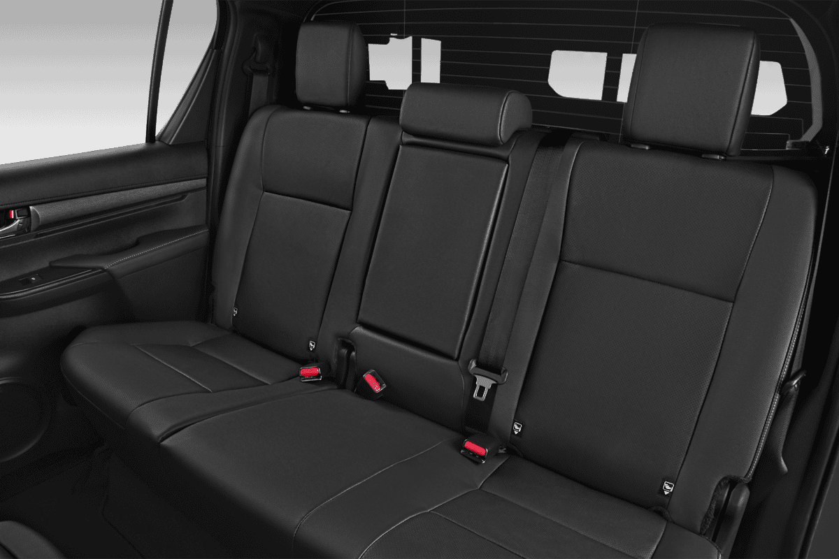 Rücksitzbank eines Toyota Hilux