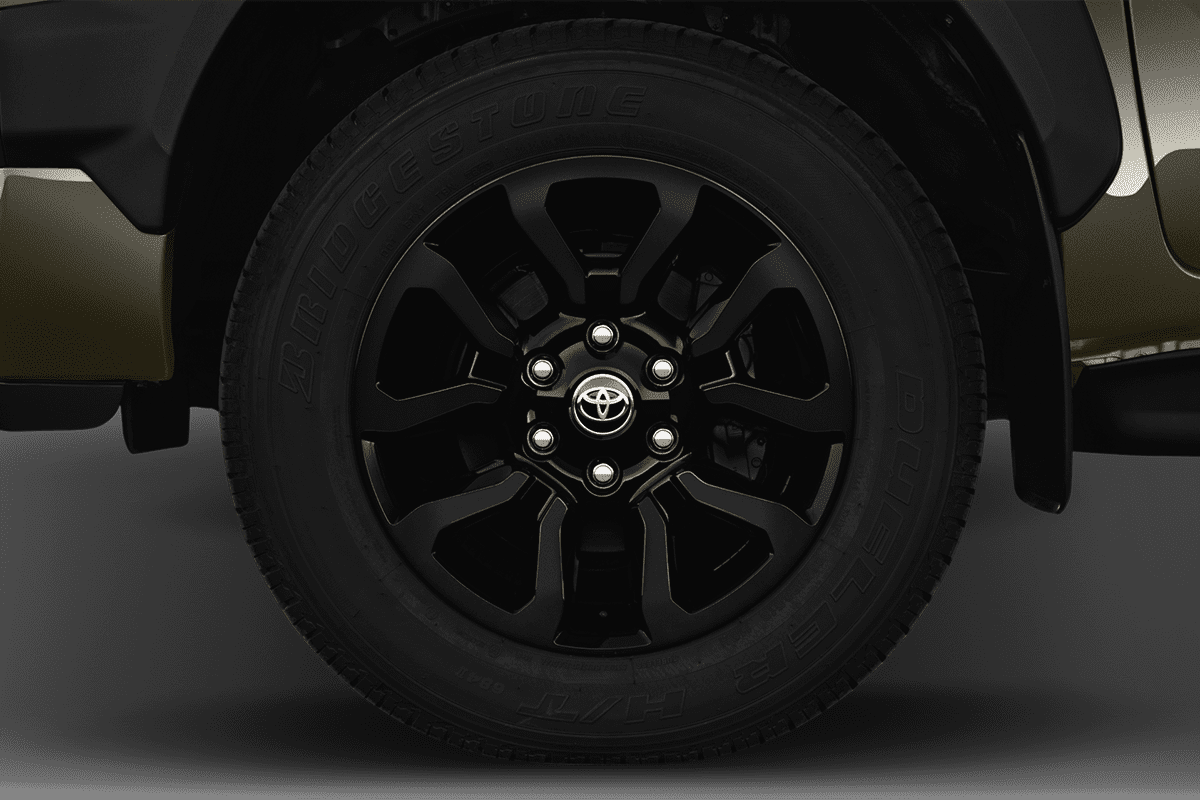 Radkappe oder Felge eines Toyota Hilux