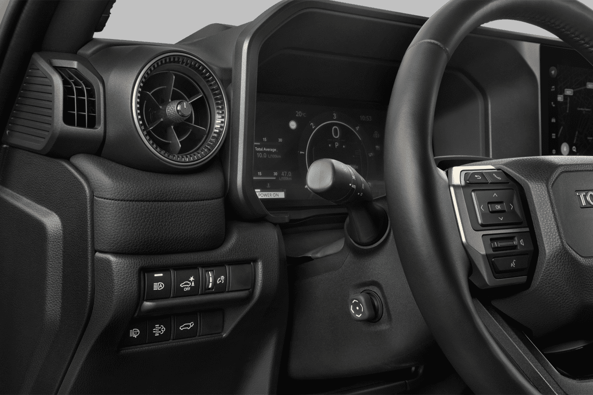 Lüftung eines Toyota Land Cruiser