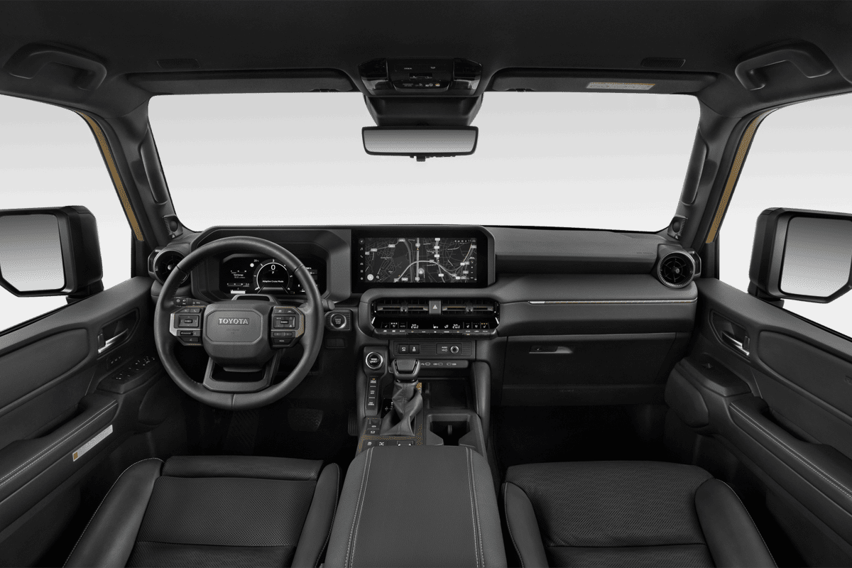 Armaturenbrett eines Toyota Land Cruiser