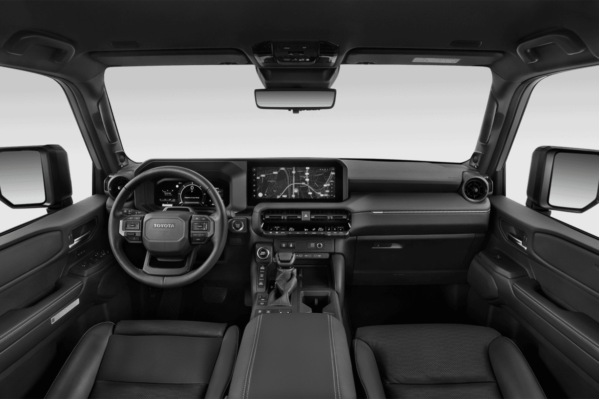 Armaturenbrett eines Toyota Land Cruiser