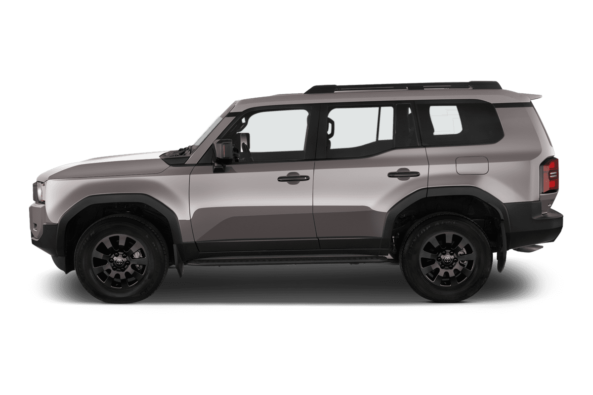 Seitenansicht eines Toyota Land Cruiser