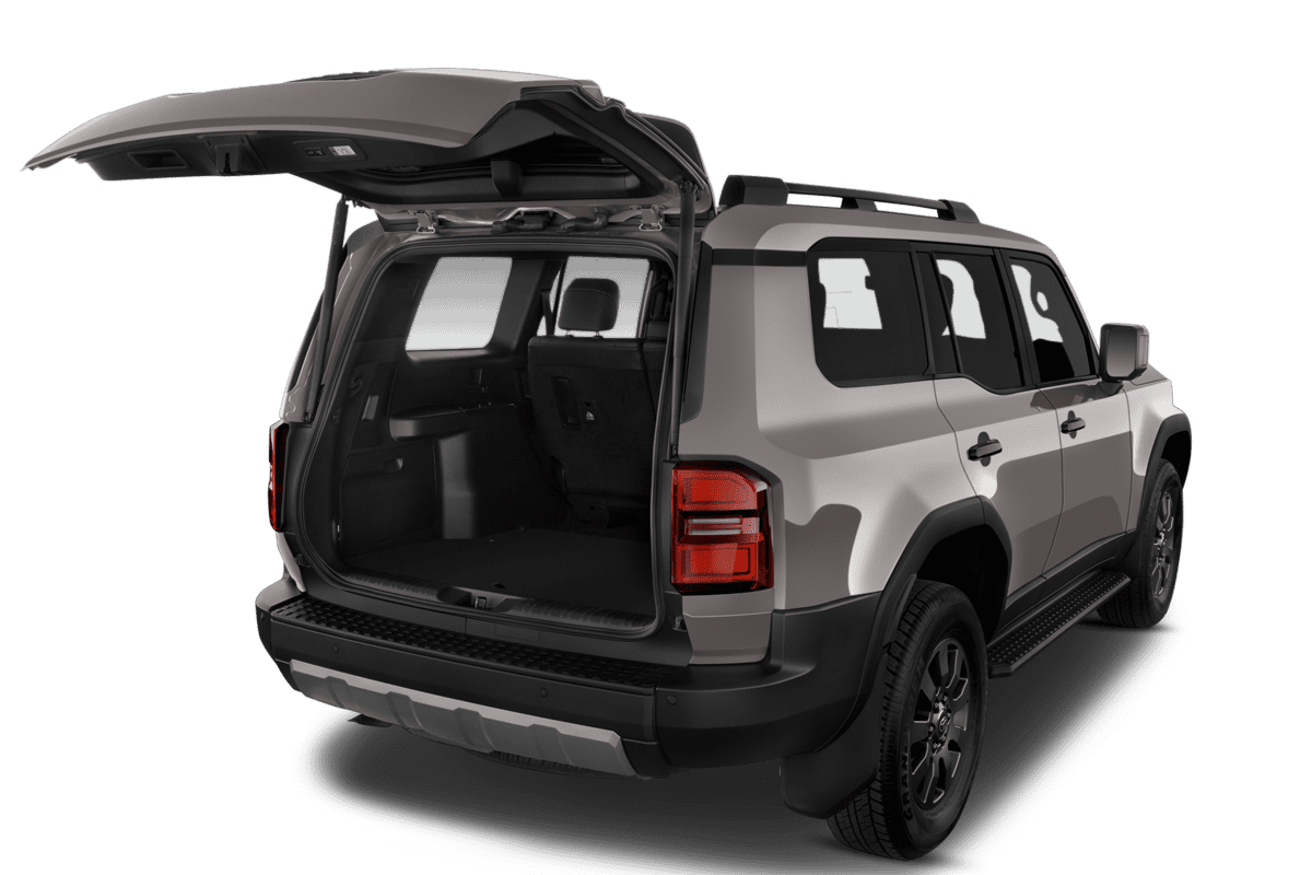 Kofferraum eines Toyota Land Cruiser