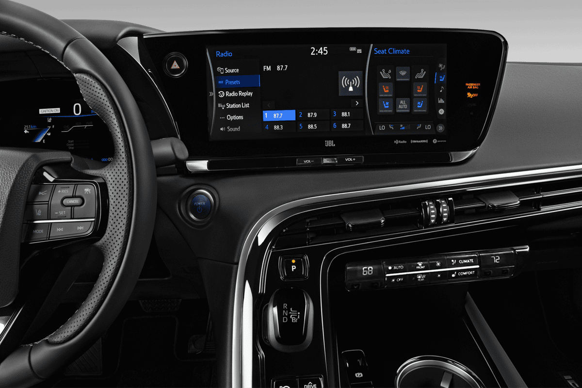 Audiosystem eines Toyota Mirai