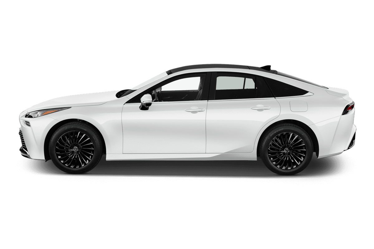 Seitenansicht eines Toyota Mirai