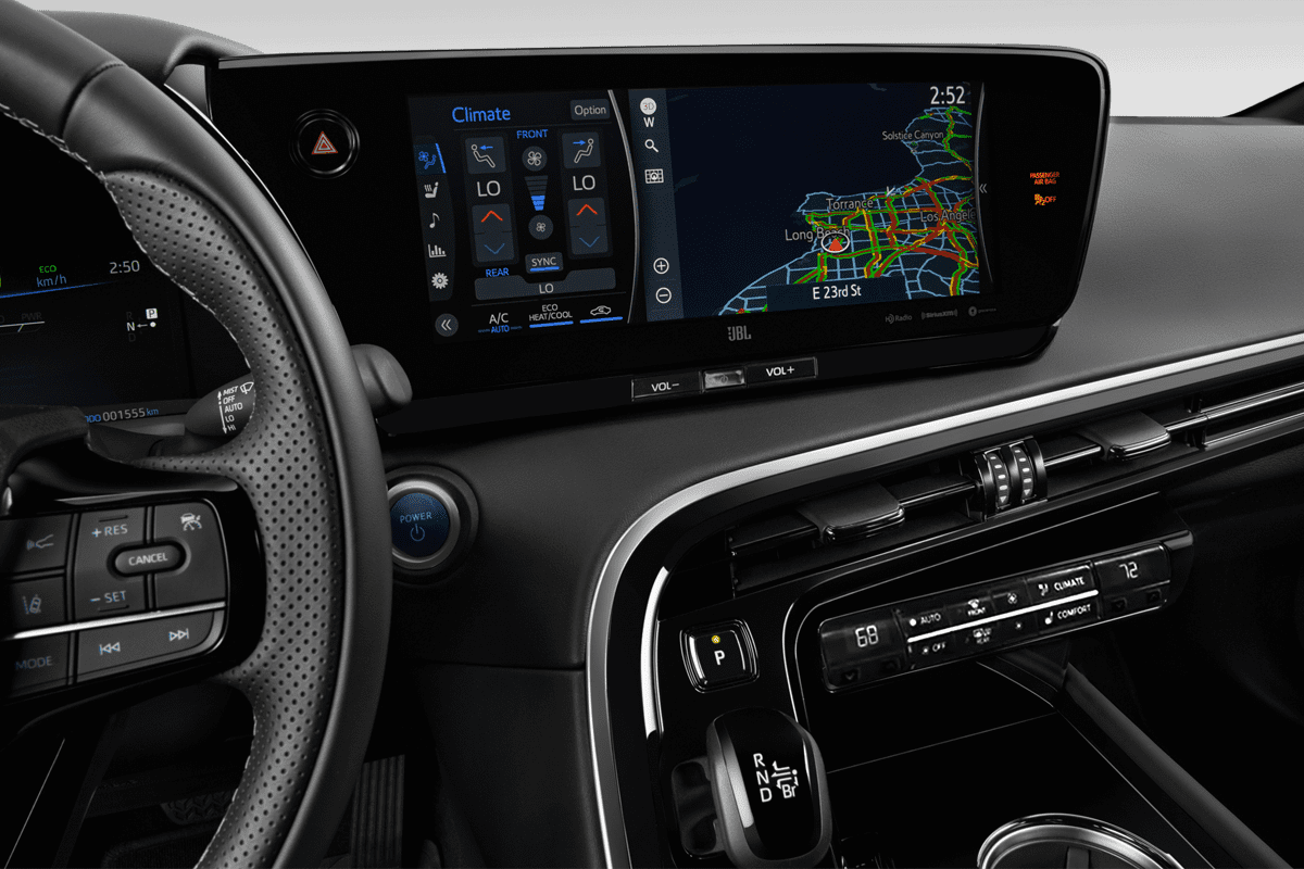 Klimasteuerung eines Toyota Mirai