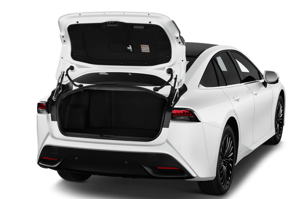 Kofferraum eines Toyota Mirai