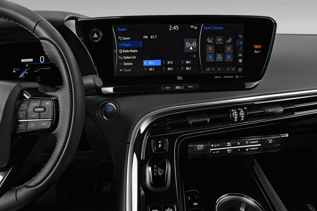 Audiosystem eines Toyota Mirai