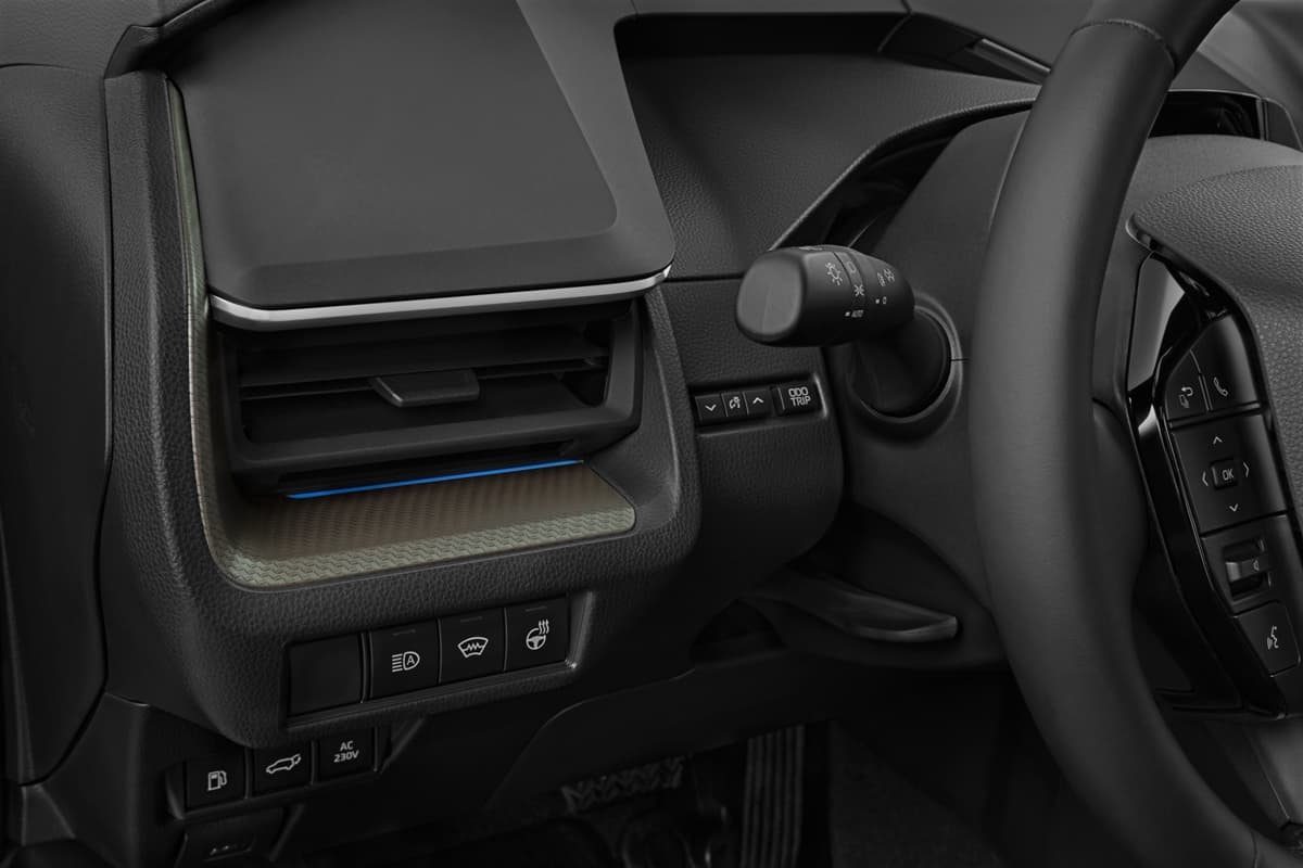 Lüftung eines Toyota Prius Plug-in Hybrid