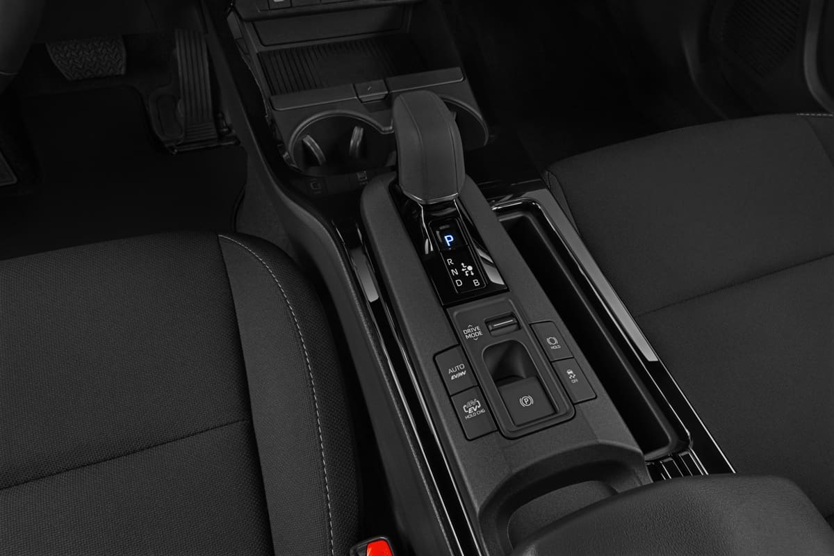 Schaltknüppel eines Toyota Prius Plug-in Hybrid