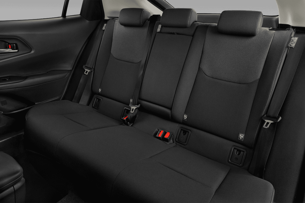 Rücksitzbank eines Toyota Prius Plug-in Hybrid