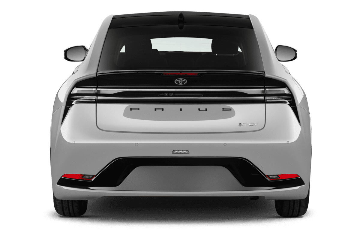 Heckansicht eines Toyota Prius Plug-in Hybrid