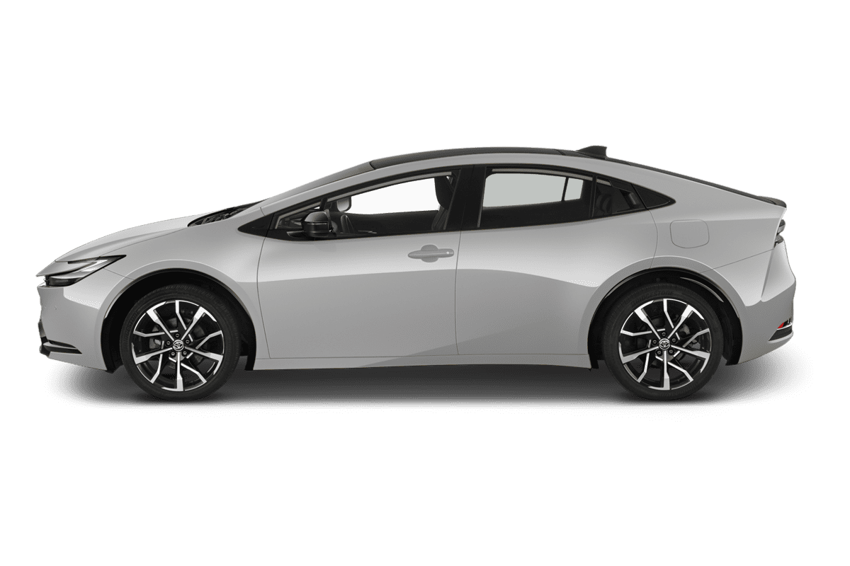 Seitenansicht eines Toyota Prius Plug-in Hybrid