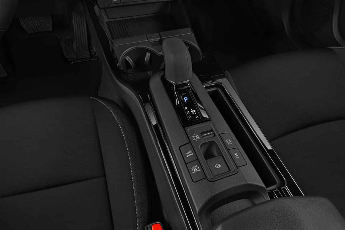 Schaltknüppel eines Toyota Prius Plug-in Hybrid