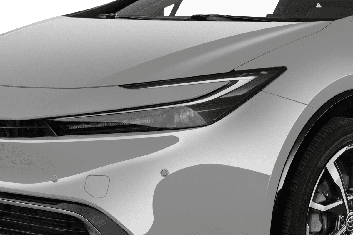 Frontscheinwerfer eines Toyota Prius Plug-in Hybrid