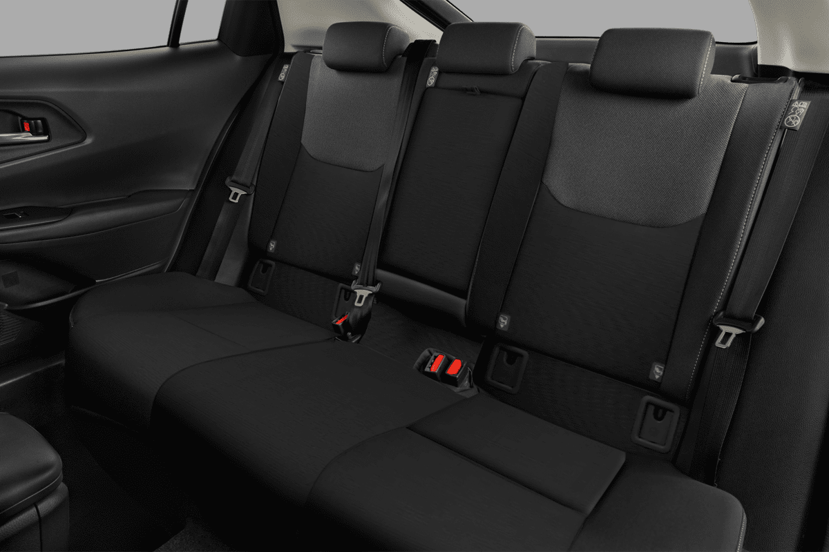 Rücksitzbank eines Toyota Prius Plug-in Hybrid