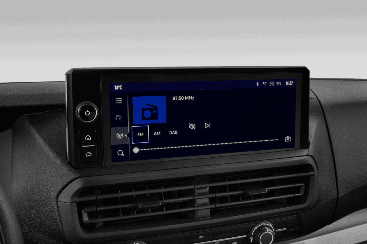 Audiosystem eines Toyota Proace