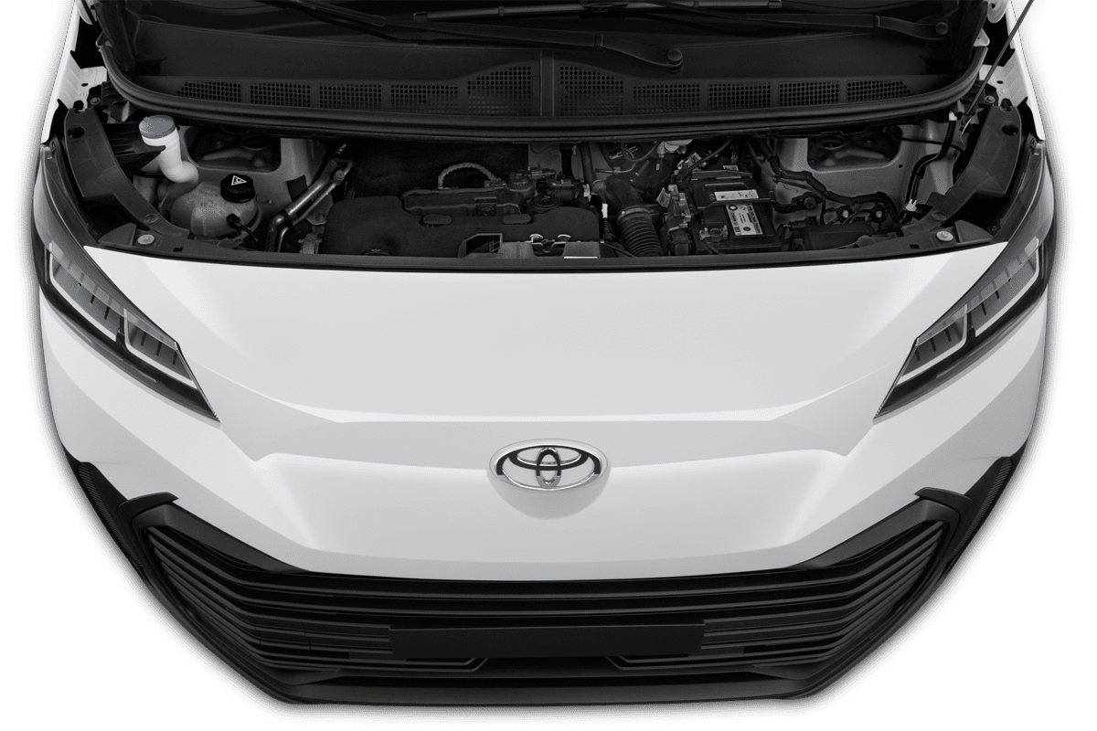 Motorraum eines Toyota Proace