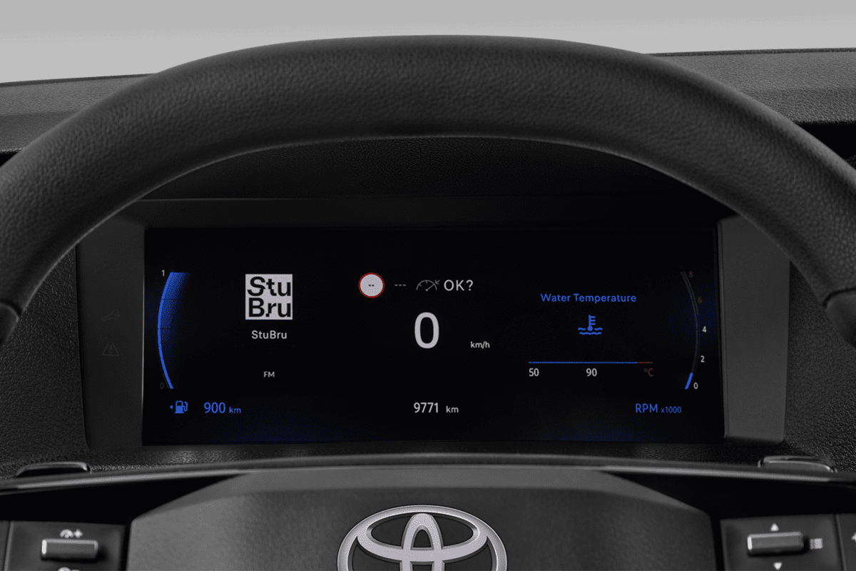 Kombiinstrument eines Toyota Proace