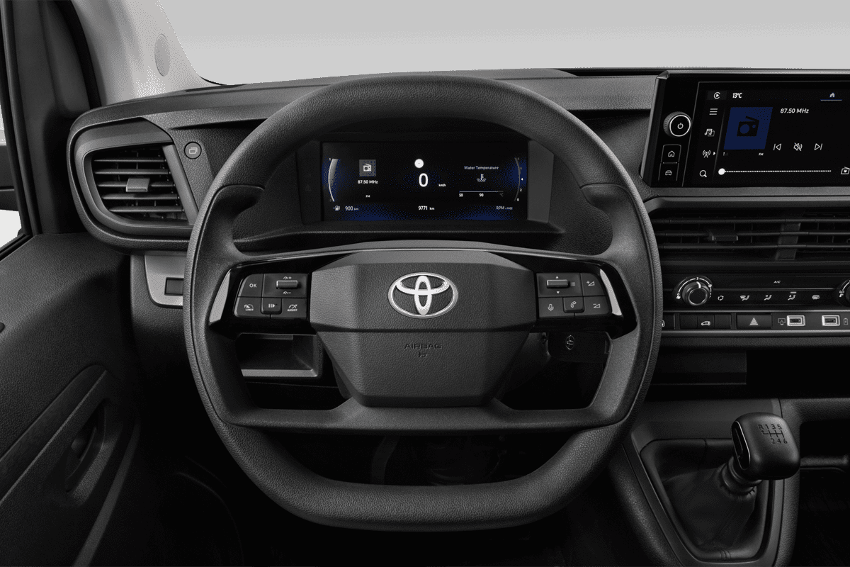 Lenkrad eines Toyota Proace