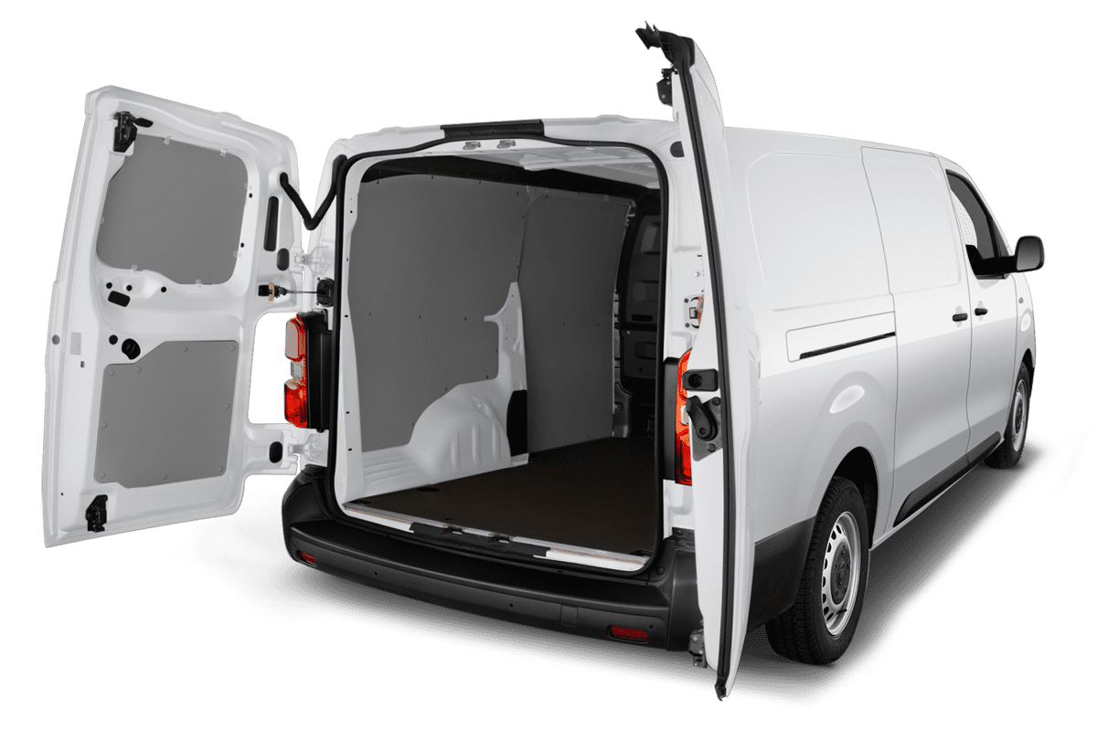 Kofferraum eines Toyota Proace