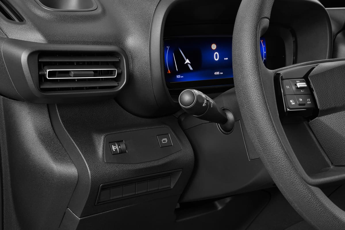 Lüftung eines Toyota Proace City