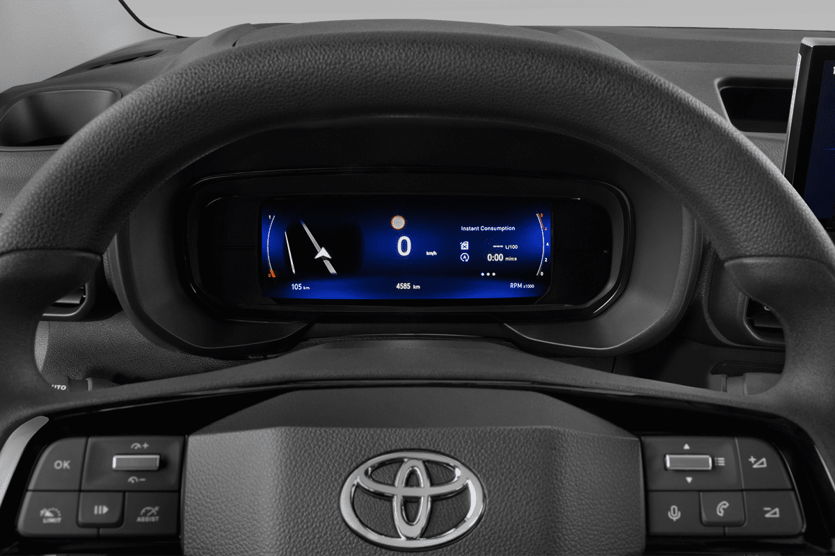 Kombiinstrument eines Toyota Proace City