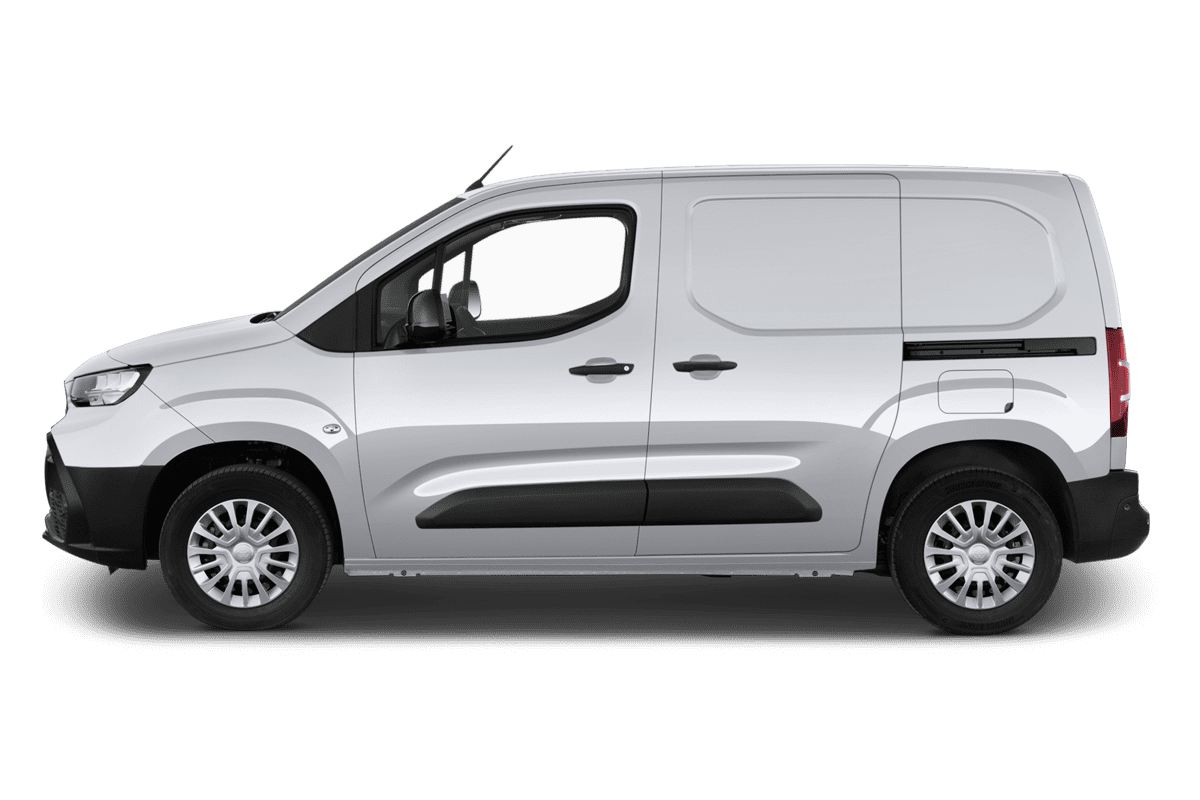 Seitenansicht eines Toyota Proace City