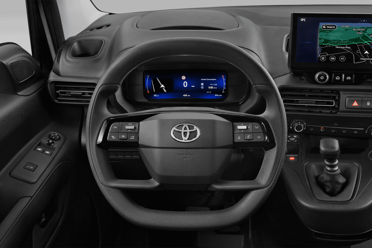 Lenkrad eines Toyota Proace City