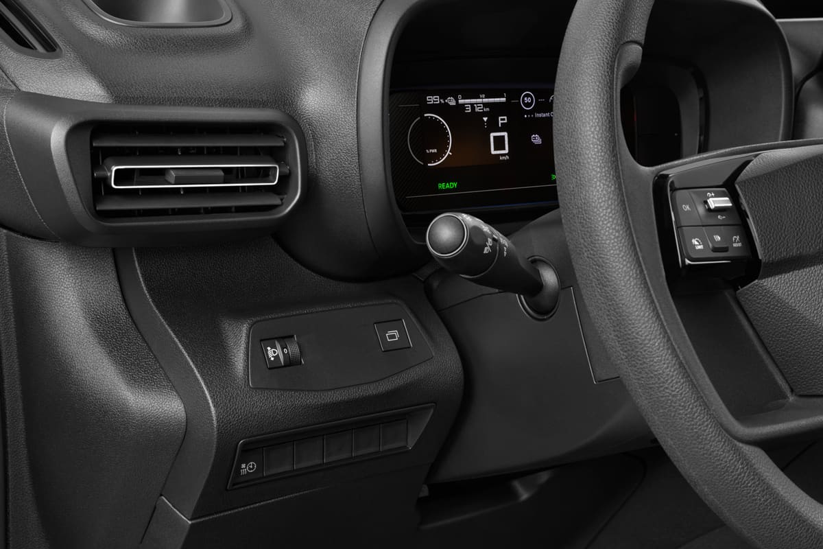 Lüftung eines Toyota Proace City Electric