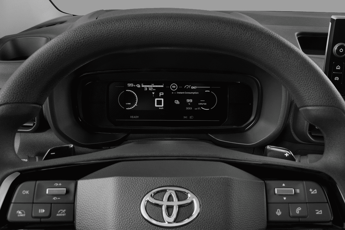 Kombiinstrument eines Toyota Proace City Electric