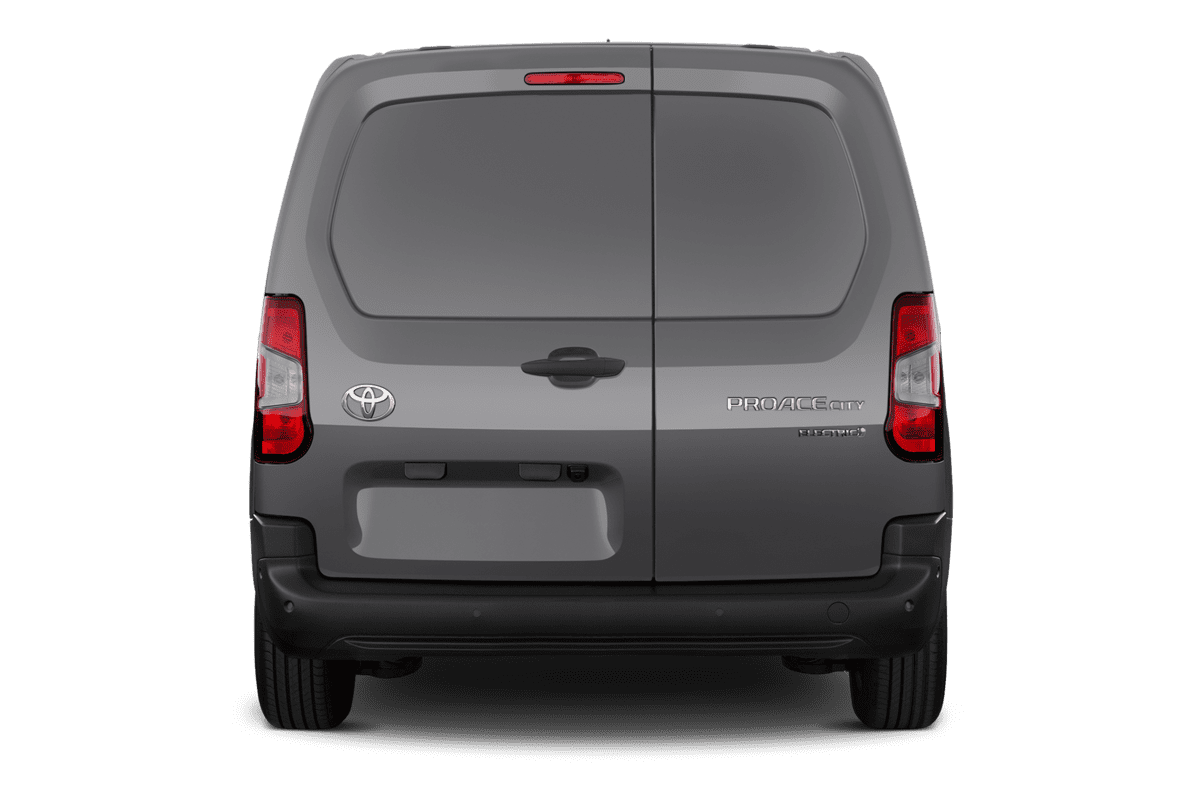 Heckansicht eines Toyota Proace City Electric