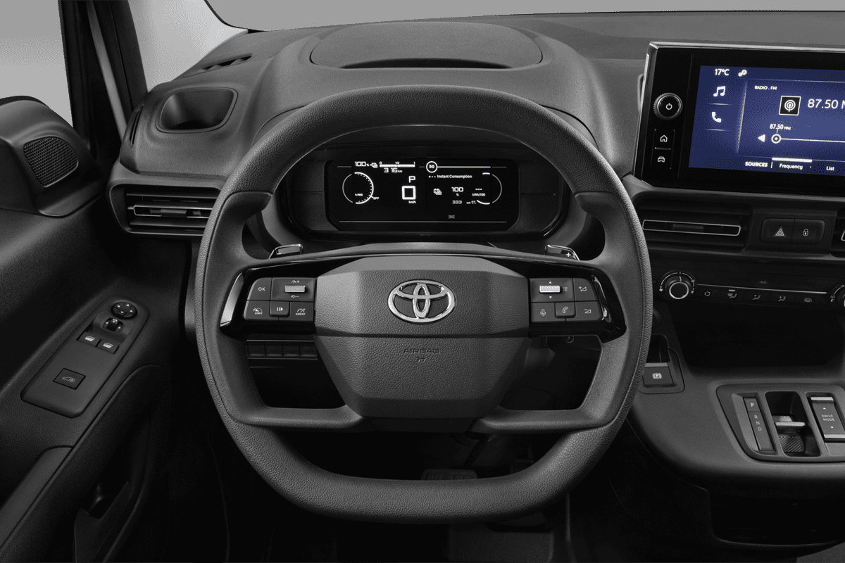 Lenkrad eines Toyota Proace City Electric