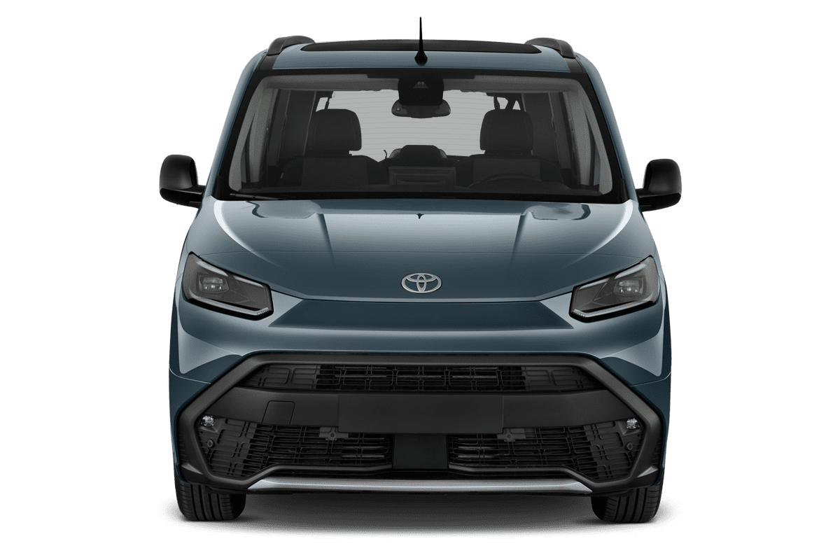 Frontansicht eines Toyota Proace City Verso, freigestellt