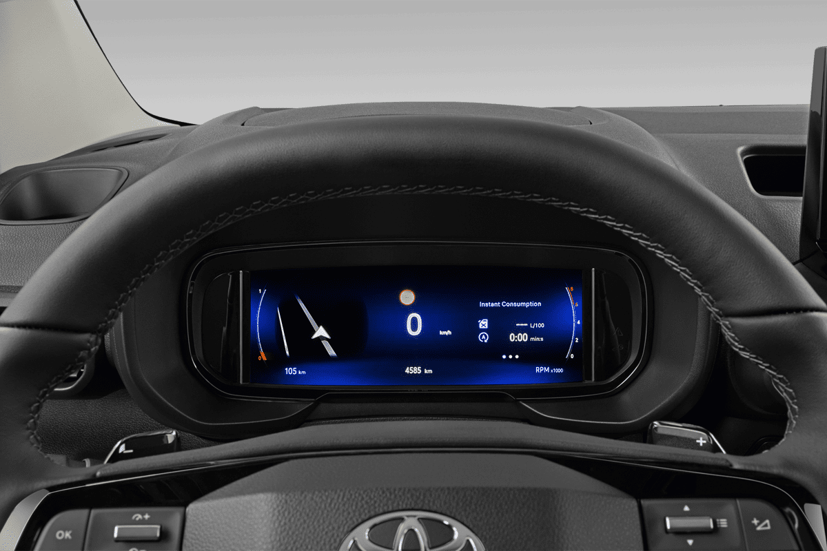 Kombiinstrument eines Toyota Proace City Verso