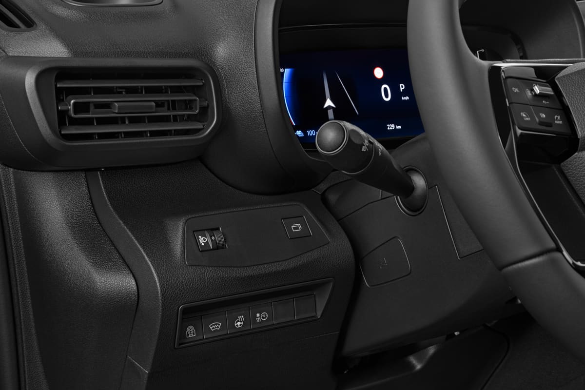 Lüftung eines Toyota Proace City Verso Electric