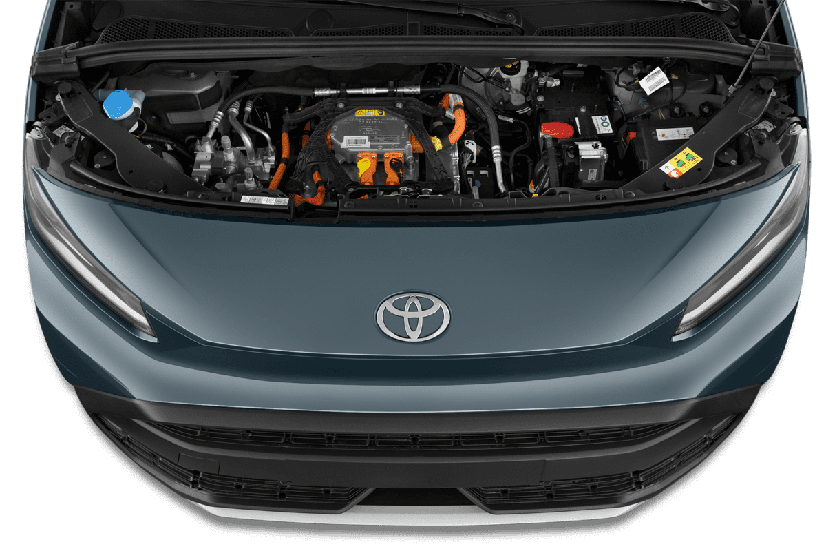 Motorraum eines Toyota Proace City Verso Electric