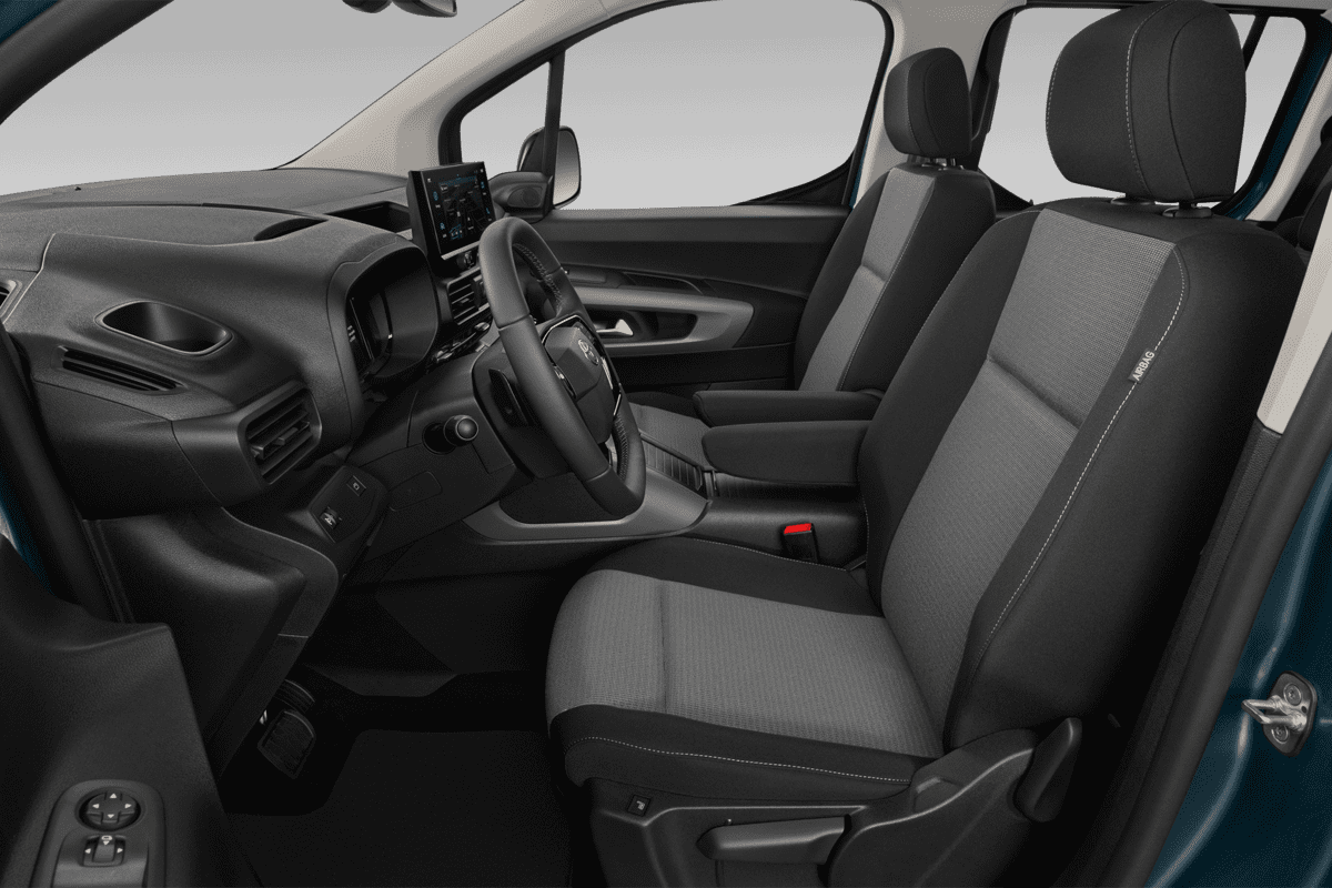 Vordersitze eines Toyota Proace City Verso Electric