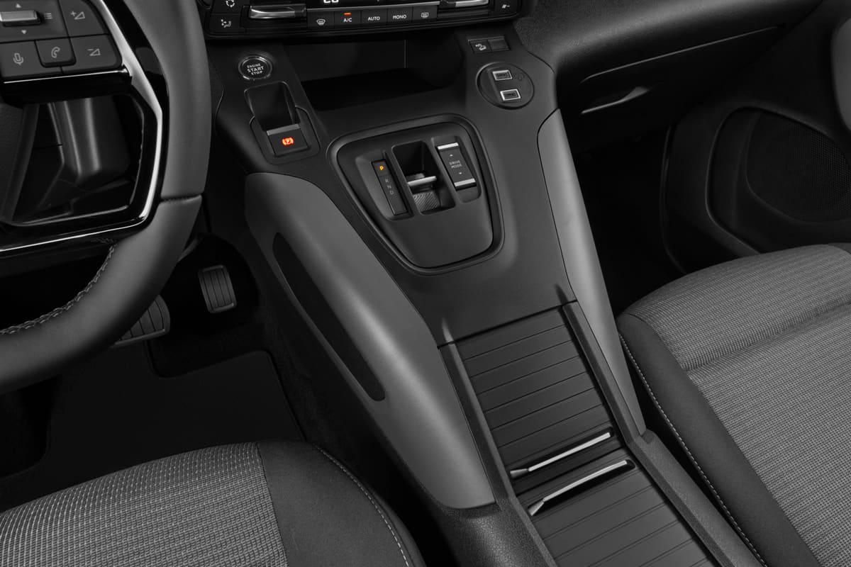 Schaltknüppel eines Toyota Proace City Verso Electric