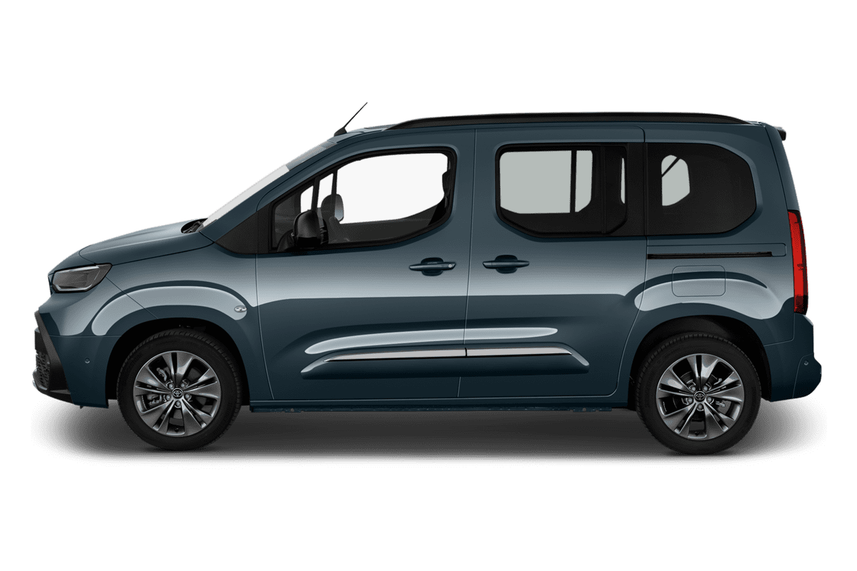 Seitenansicht eines Toyota Proace City Verso Electric