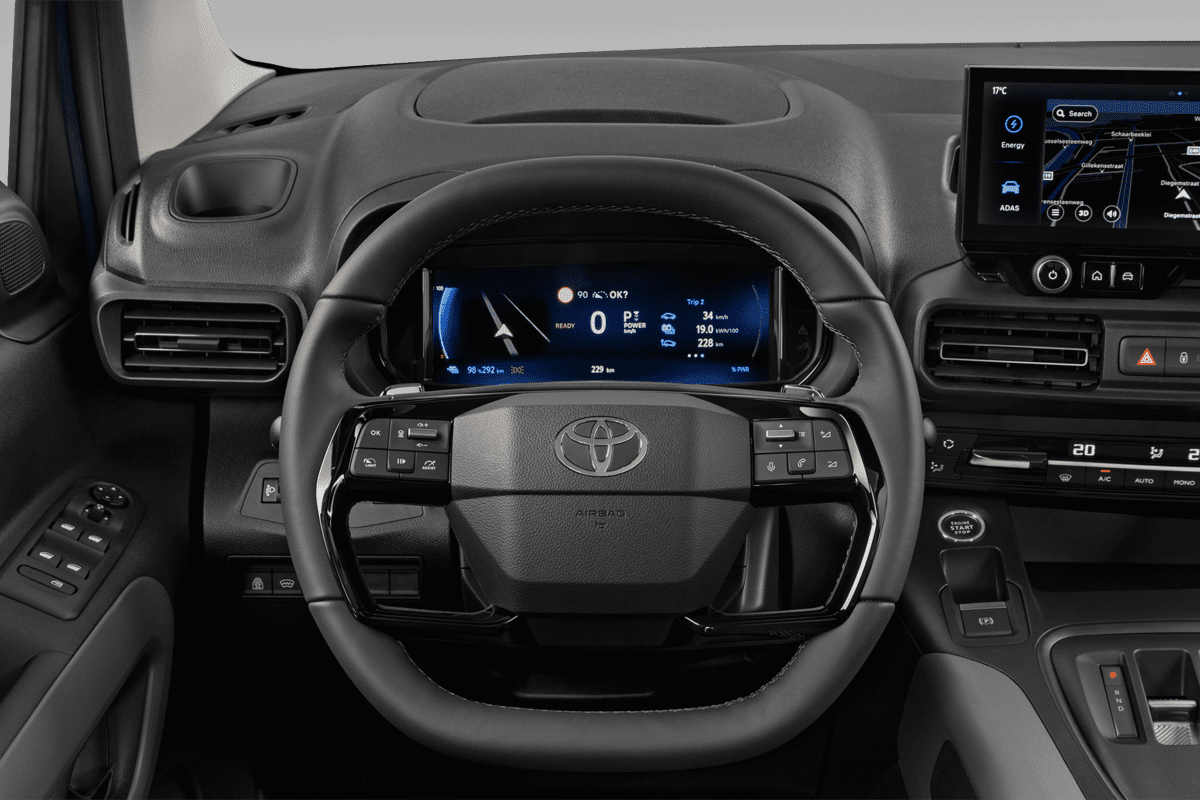 Lenkrad eines Toyota Proace City Verso Electric