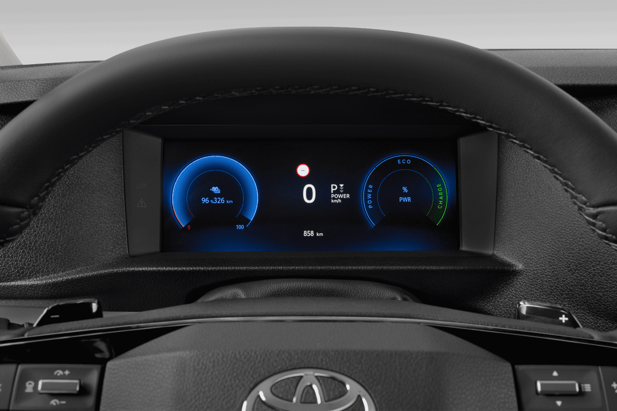 Kombiinstrument eines Toyota Proace Electric