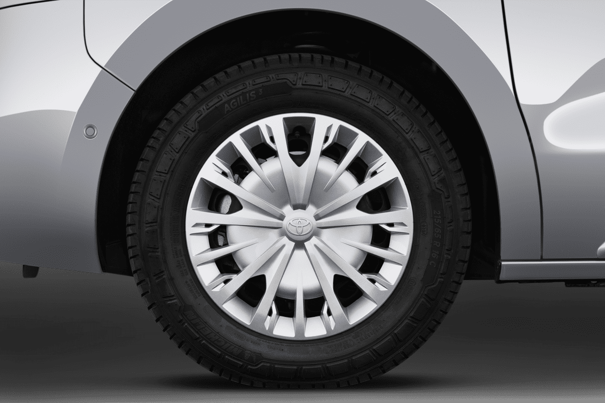 Radkappe oder Felge eines Toyota Proace Electric