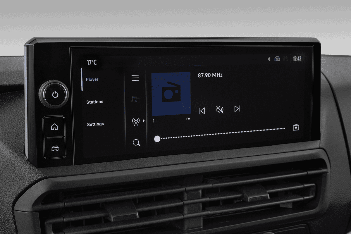 Audiosystem eines Toyota Proace Electric