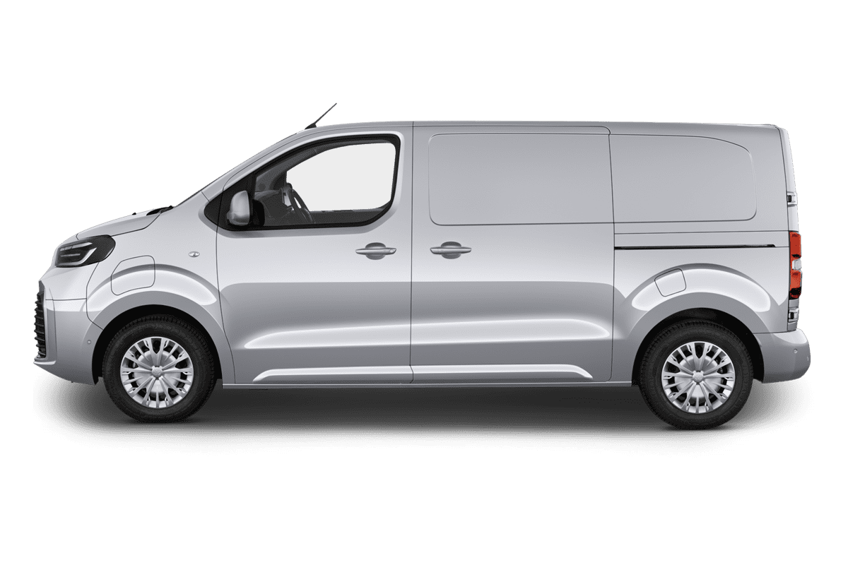Seitenansicht eines Toyota Proace Electric