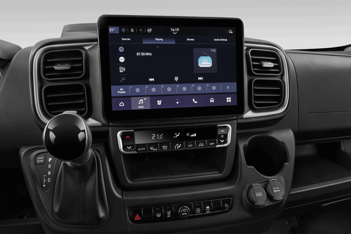 Audiosystem eines Toyota Proace Max