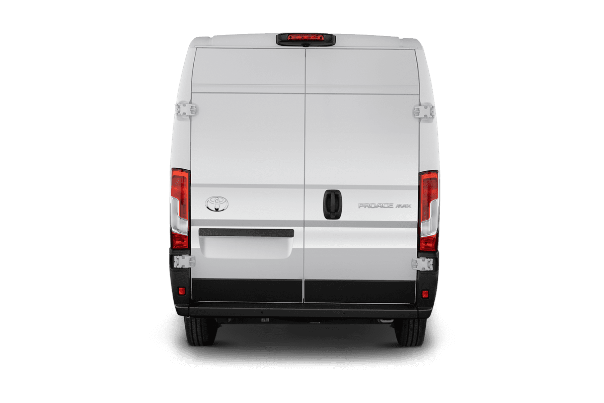Heckansicht eines Toyota Proace Max