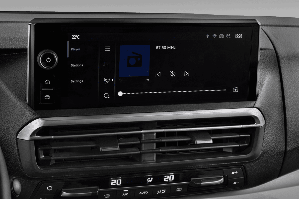 Audiosystem eines Toyota Proace Verso